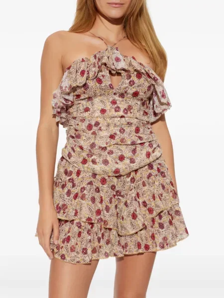 Top Marant Etoile cu model floral cu imagine