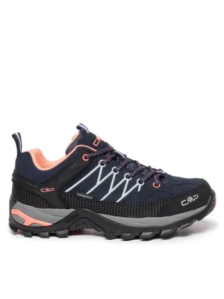 Dámske trekové topánky CMP Rigel Low blue/giada/peach modrá