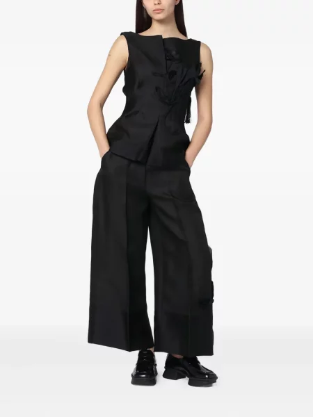 Pantaloni Mark Kenly Domino Tan negru