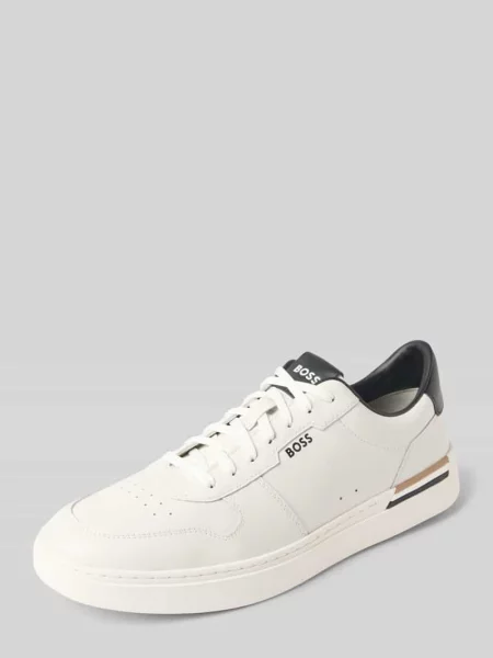 Sneakersy BOSS białe