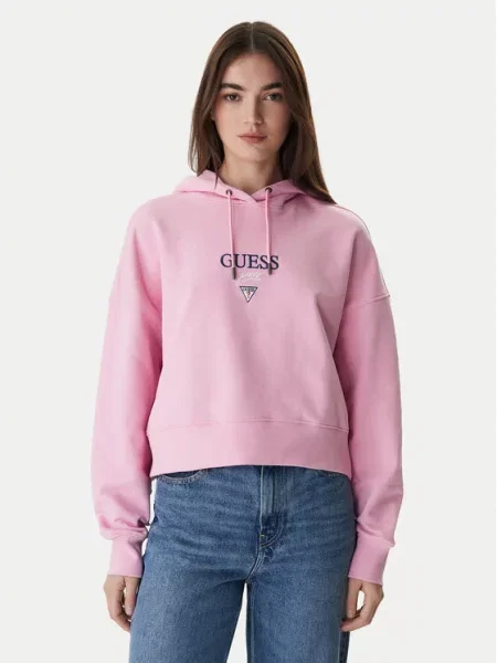 Guess Jeans Μπλούζα ροζ