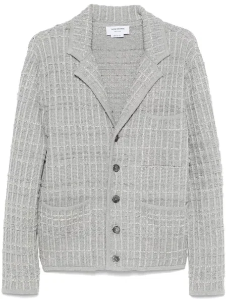 Kabát Thom Browne šedý