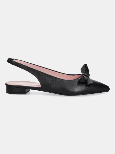 Pretty Ballerinas baleriny skórzane Clementine czarne