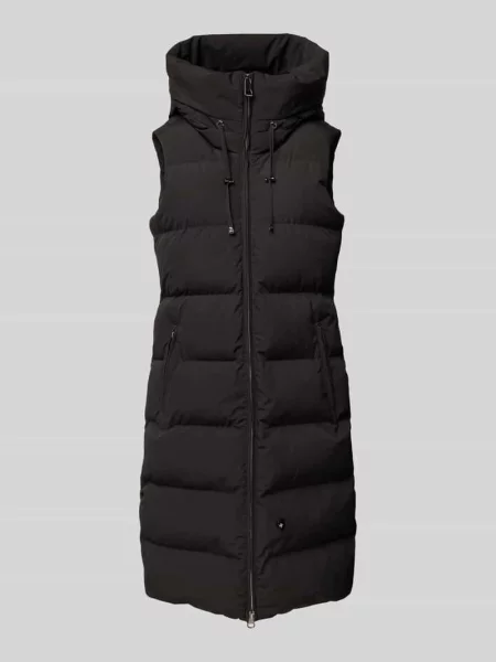 Wellensteyn Kamizelka Pikowana Goldmine Long Vest Z Izolacją Dupont™ Sorona® schwarz czarna