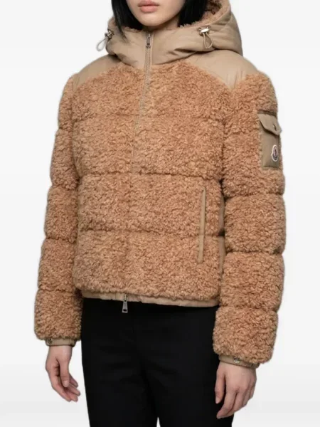 Ursuleț de pluș geacă Moncler maro