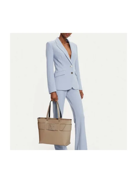 Geantă shopper Eax bej