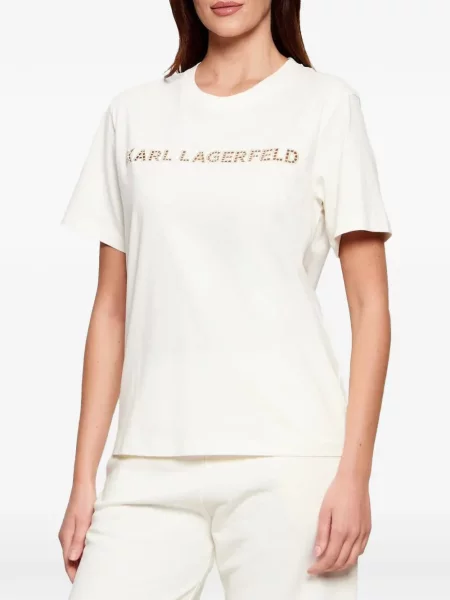 Tričko Karl Lagerfeld s výšivkou