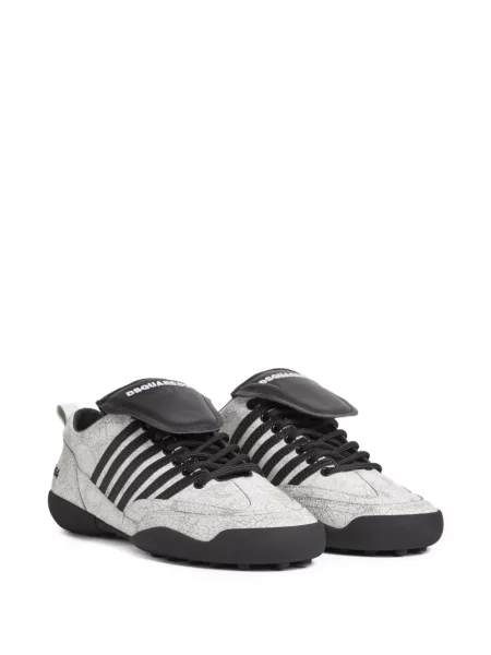 Sneakerși Dsquared2 cu broderie negru