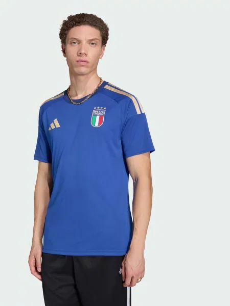 Спортивна футболка adidas перероблений синій