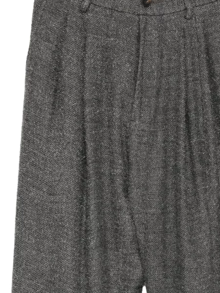 Pantaloni Ziggy Chen melange gri