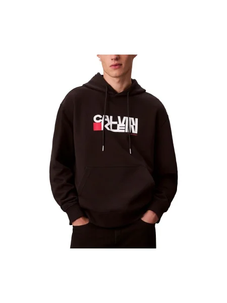 Hanorac Calvin Klein Jeans LS Terry Sweatshirt Black L negru
