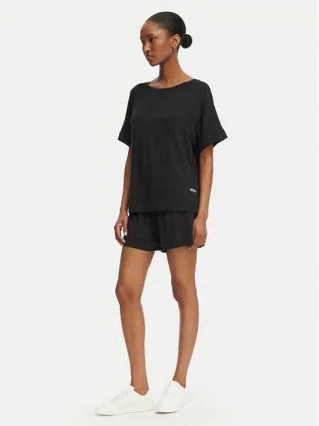 BOSS Pižama Element črna