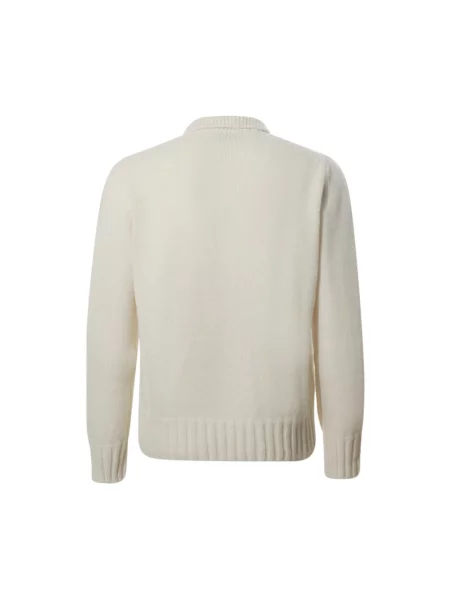 Sweter Alpha Studio wełniany beżowy