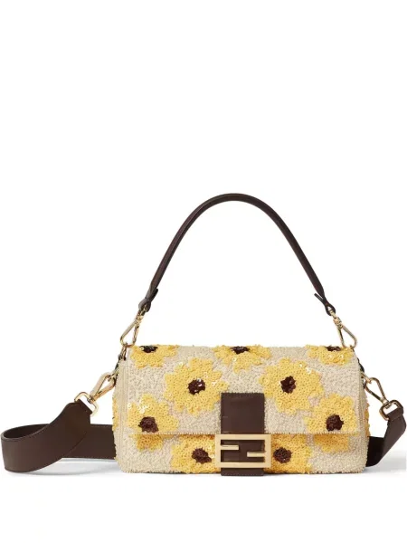 Чантичка Fendi на цветя
