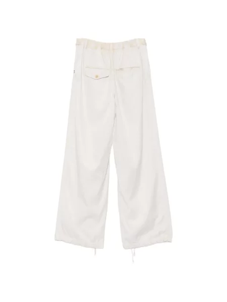 Pantaloni Maison Mihara Yasuhiro din satin