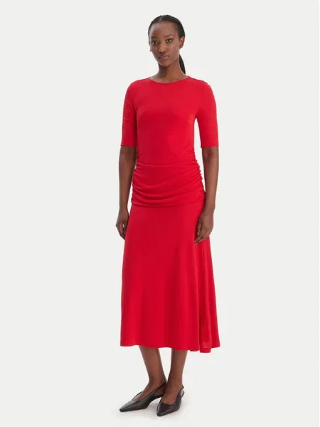 Tommy Hilfiger Koktélruha Festive piros