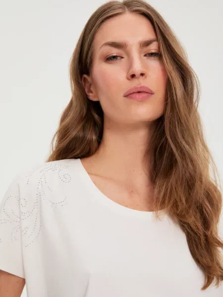 Tricou Marisse alb