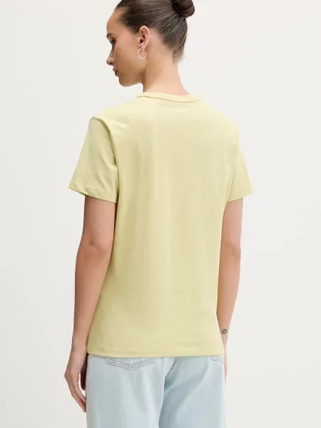HUGO t-shirt basic zielona