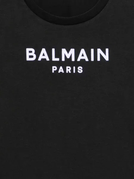 Koszulka dziecięca Balmain czarna