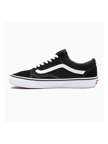 Sneakersy Vans Old Skool skórzane czarne