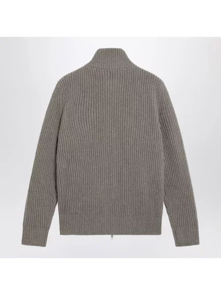 Sweter Mm6 Maison Margiela wełniany szary