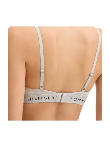 Podprsenka Tommy Hilfiger sivá