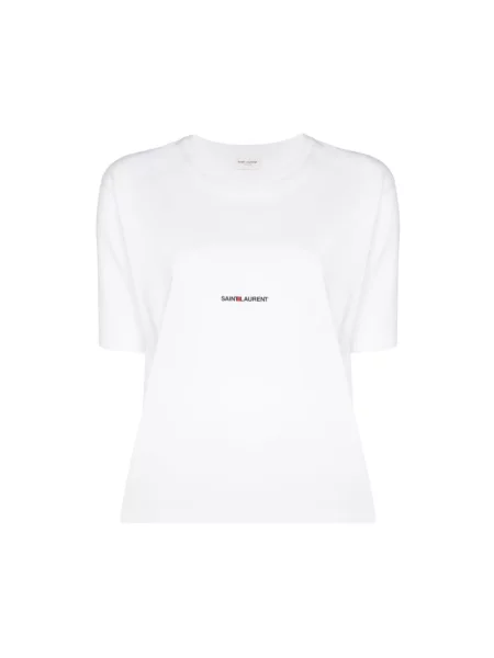 Koszulka Saint Laurent biała