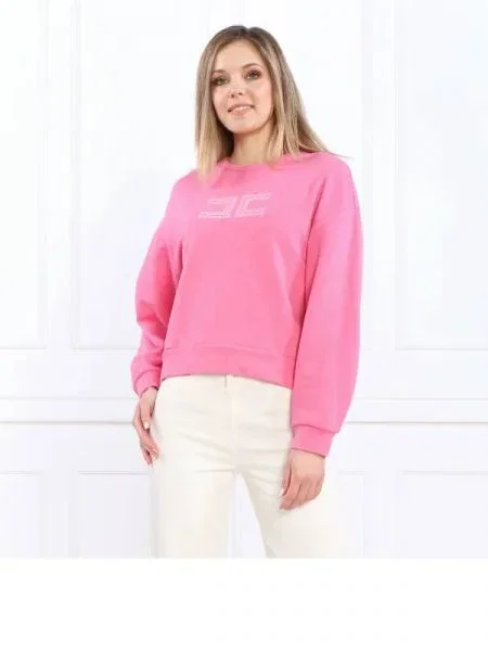 Elisabetta Franchi Hanorac | Cropped Fit roz