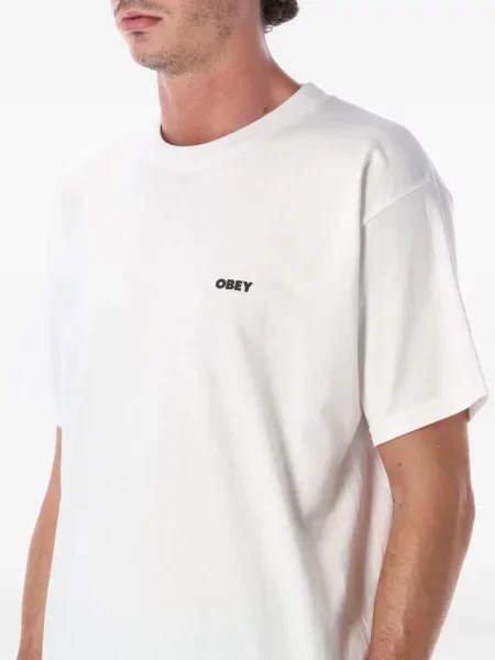 Tričko Obey biela