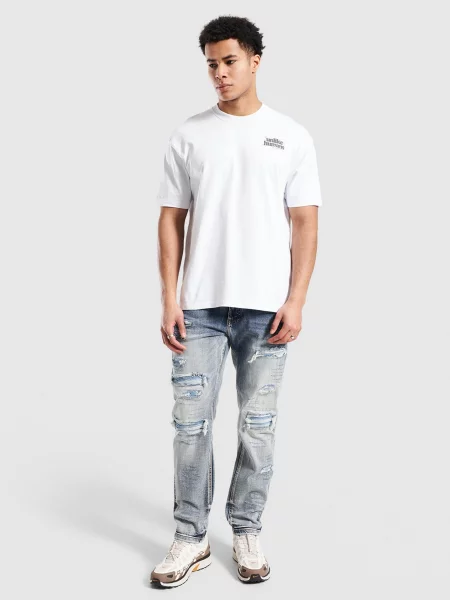 Unlike Humans T-Shirt Crafted biała