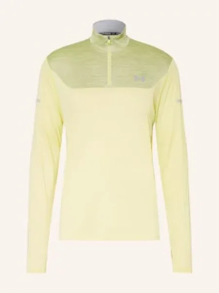 Dlouhé tričko s dlouhým rukávem Under Armour žluté