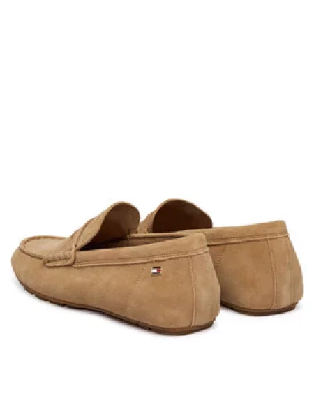 TOMMY HILFIGER Mokasinke kaki smeđa