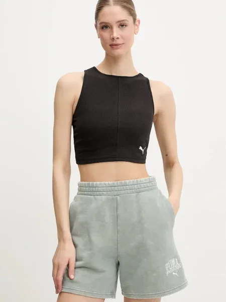 Топ Puma изрязани черно