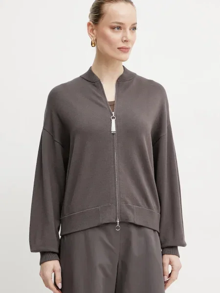 MM by Max Mara kardigan brązowy