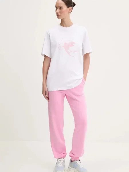 Спортивні штани MSGM однотонна чорний