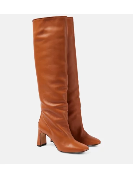 Cizme Souliers Martinez din piele maro