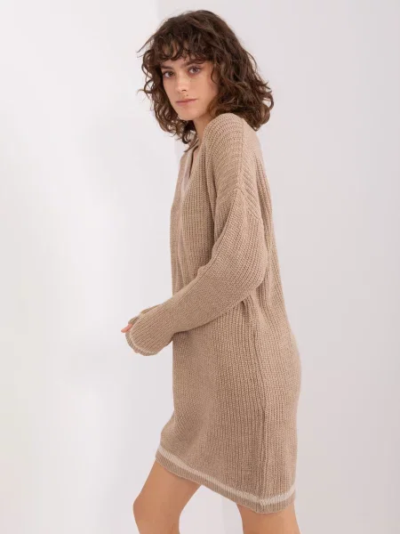 Rochie Fashionhunters de costum bej