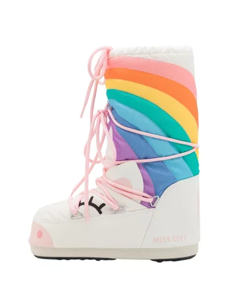 Moon Boot Škornji za sneg Mb Icon Unicorn Pisana bela
