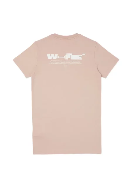Sukienka koszulowa dziecięca Off-white biała