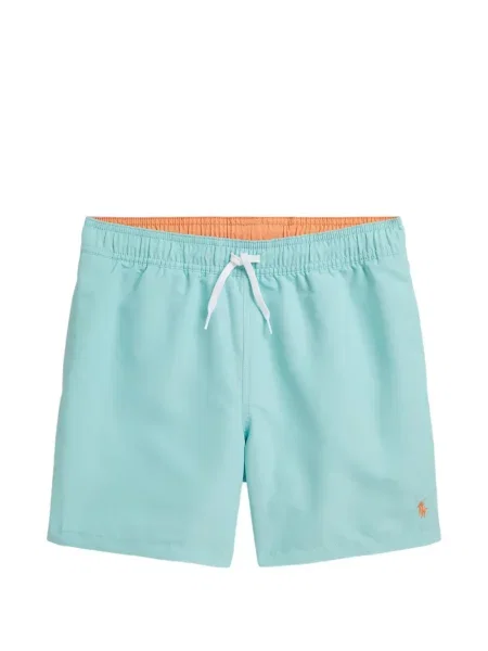 Kąpielówki dziecięce Polo Ralph Lauren niebieskie