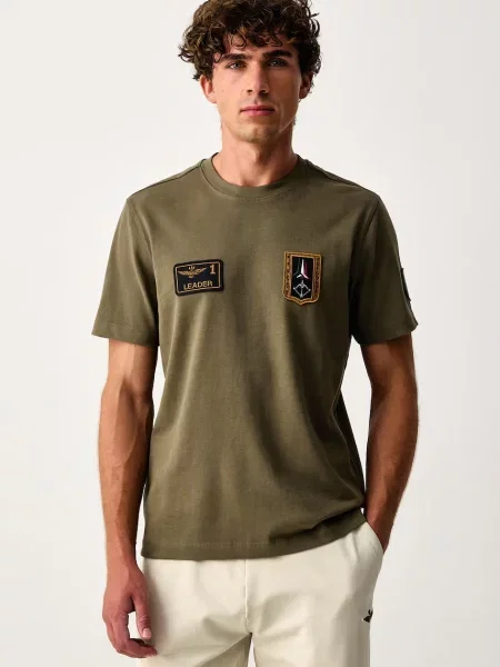 Aeronautica Militare tricou pentru bărbați din verde