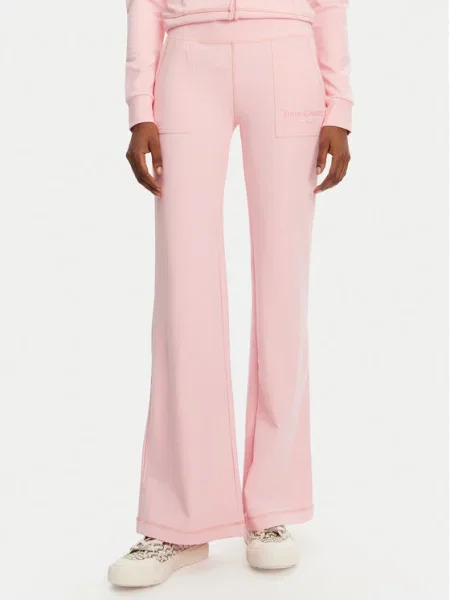Juicy Couture Sportinės kelnės Active Flared Leg rožinė
