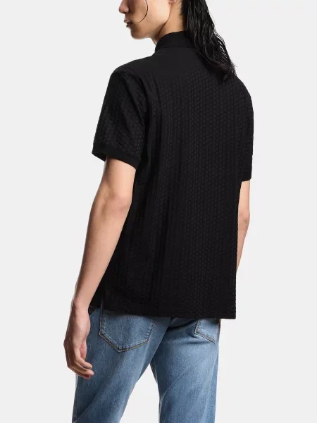 Поло Emporio Armani черное