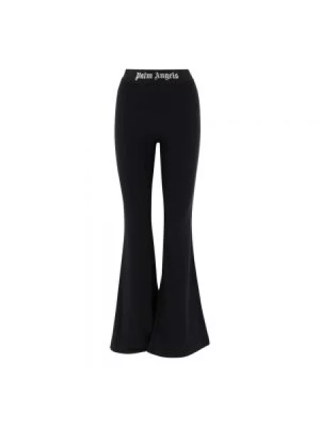 Legginsy Palm Angels dzwony czarne