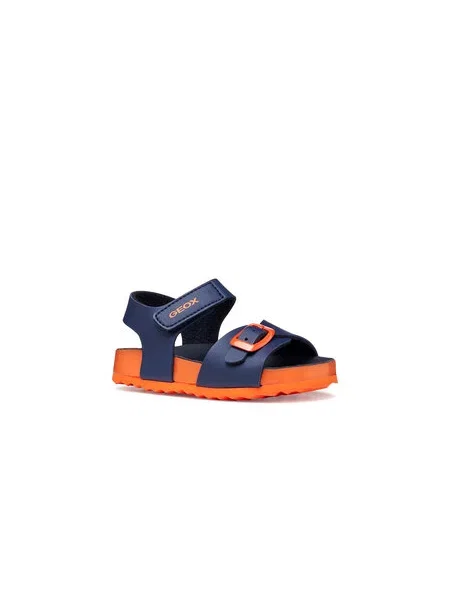 Sandále Geox B Sandal Chalki Boy S Tmavomodrá