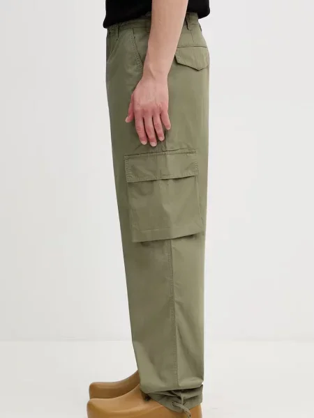 Lacoste pantaloni cargo din pentru bărbați verde