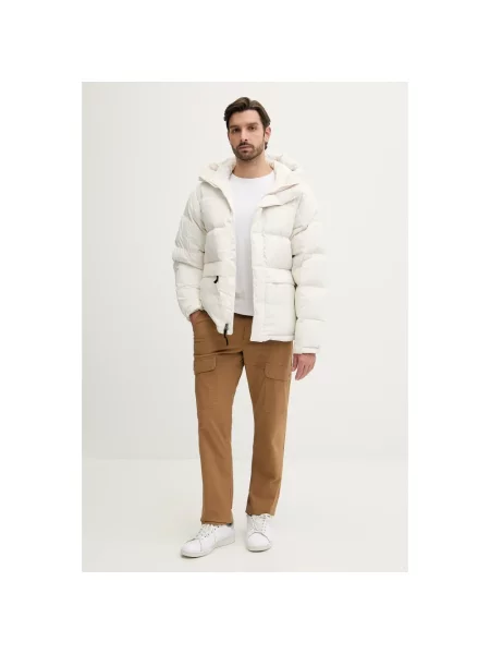The North Face kurtka puchowa HMLYN zimowa oversize beżowy