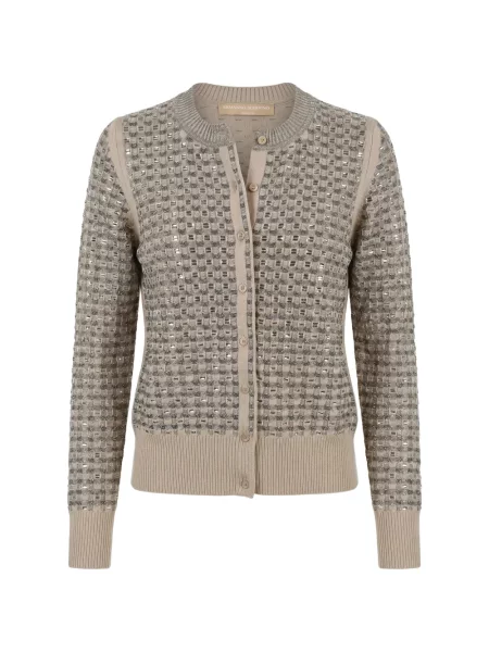 Lung cardigan Ermanno Scervino cu paiete