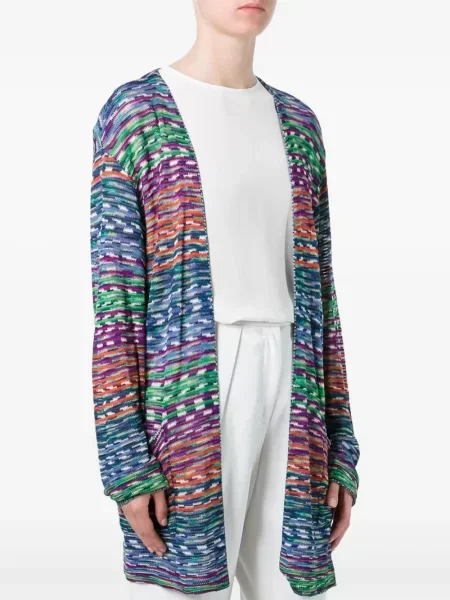 Pletený kardigan Missoni Pre-owned modrý