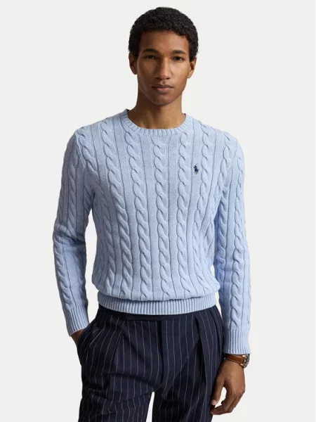 Polo Ralph Lauren Pulover svetlo modra